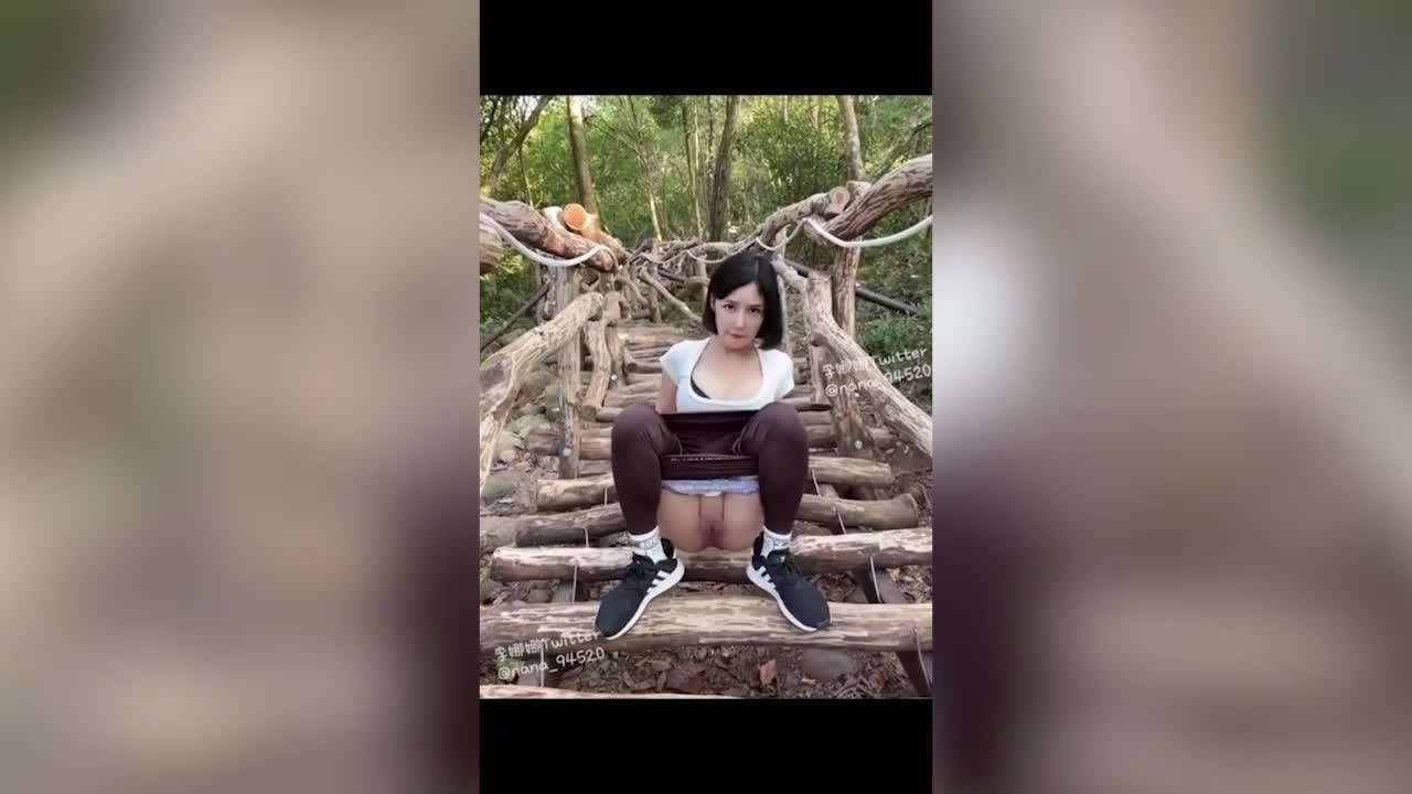 FansOne李娜娜戶外爬山被男子強迫做羞恥的事情爆乳妹穿著瑜伽褲爬山被強制猥褻得逞 - AV大平台 - 中文字幕，成人影片，AV，國產，線上看